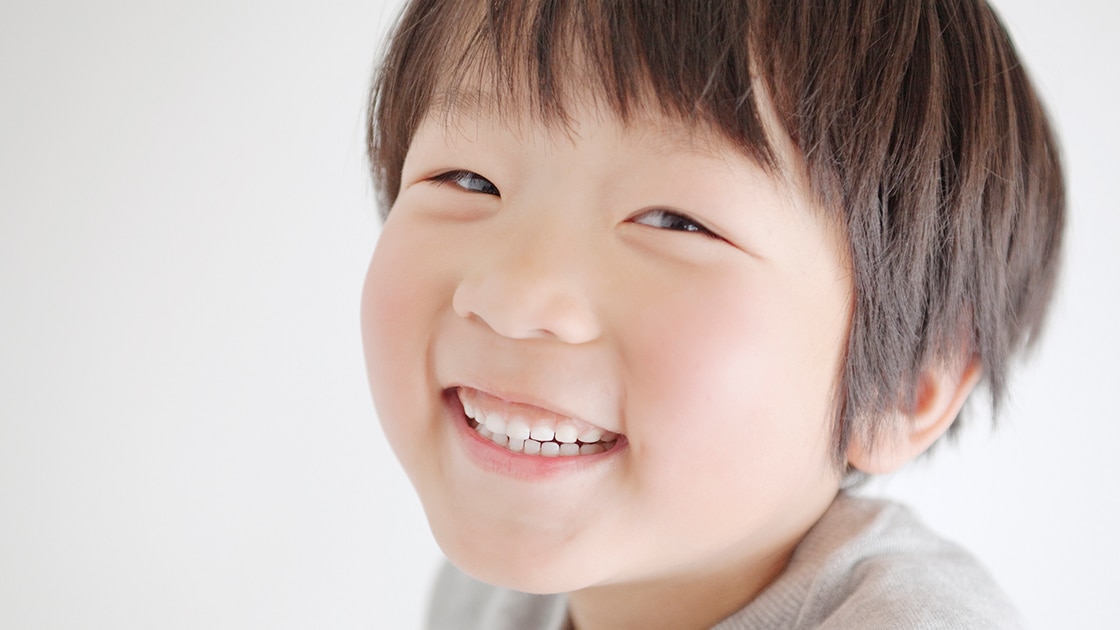 Child smiling photo